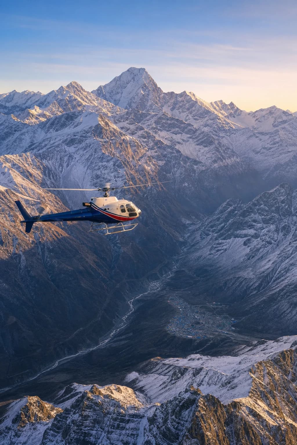 helicopter ride to kedarnath