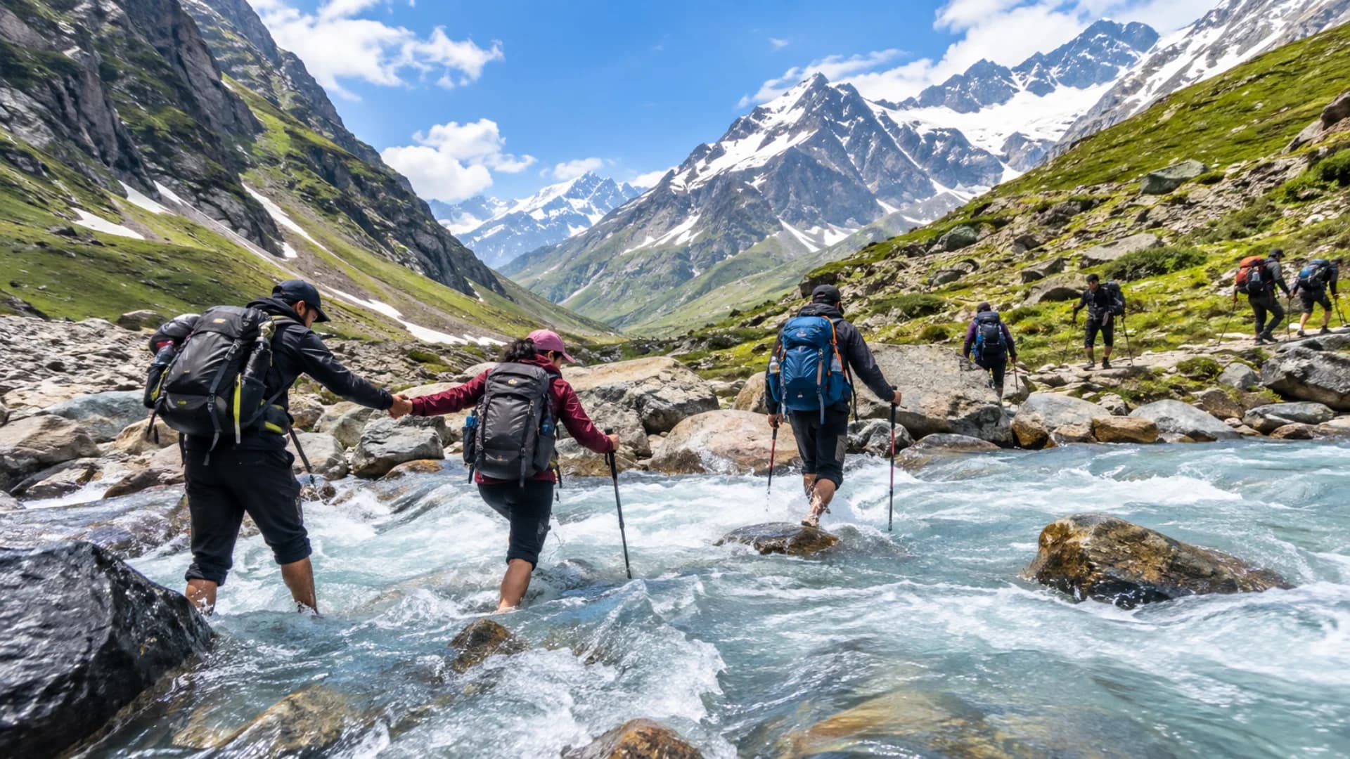 Hampta Pass Trek from Manali & Delhi